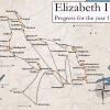 Figure 3. Elizabeth on progress in 1575 (chosen because she visited the Devereux at Chartley that year) and in 1589 (chosen because Penelope began secret missives to James VI in this year). Primarily derived from Colthorpe 2017.